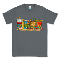 Charcoal Heather teacher fuel coffee cups Classic Tee - texasbilliewilder
