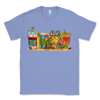 Colony Blue teacher fuel coffee cups Classic Tee - texasbilliewilder
