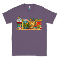 Lavender teacher fuel coffee cups Classic Tee - texasbilliewilder
