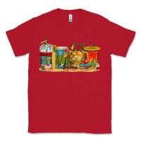 Red teacher fuel coffee cups Classic Tee - texasbilliewilder