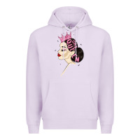 Lilac yas queen Premium Hoodie - MaliasSmallBusiness