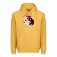 Mustard yas queen Premium Hoodie - MaliasSmallBusiness