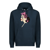 Navy yas queen Premium Hoodie - MaliasSmallBusiness