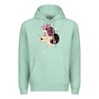 Seafoam yas queen Premium Hoodie - MaliasSmallBusiness