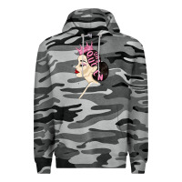Slate Camo yas queen Premium Hoodie - MaliasSmallBusiness