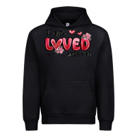 Black i am loved john 3 16 Urban Hoodie - MaliasSmallBusiness