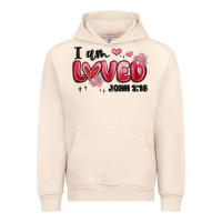 Sandshell i am loved john 3 16 Urban Hoodie - MaliasSmallBusiness