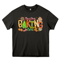 Asphalt Christmas Baking Crew Heavy Core Tee - CowhideDigitalArt