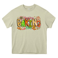 Mossy Christmas Baking Crew Heavy Core Tee - CowhideDigitalArt