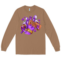 Toasted Coconut domestic violence afro girl sneakers Long Sleeve Tee - RanaPortraitStore