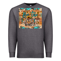 Charcoal Heather be the light matthew 5 14 Premium Sweatshirt - JahusDesignShop