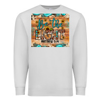 Dove Grey be the light matthew 5 14 Premium Sweatshirt - JahusDesignShop
