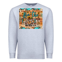 Heather Grey be the light matthew 5 14 Premium Sweatshirt - JahusDesignShop
