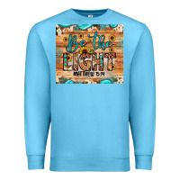 Ocean Blue be the light matthew 5 14 Premium Sweatshirt - JahusDesignShop
