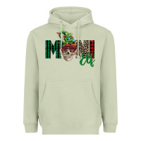 Matcha Boy Mini Elf Skull Heavyweight Hoodie - FaDigitalArtStudio