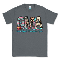 Charcoal Heather qma qualified medical aide Classic Tee - Zillion Design Studio