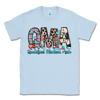 Dusty Blue qma qualified medical aide Classic Tee - Zillion Design Studio