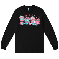 Black lash hustler coffee cups Long Sleeve Tee - texasbilliewilder