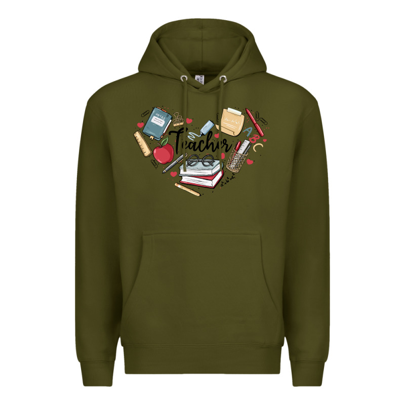 Teacher Premium Hoodie by MaliasSmallBusiness | Teevron