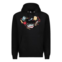 Black teacher Premium Hoodie - MaliasSmallBusiness