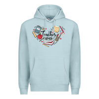 Blue Mist teacher Premium Hoodie - MaliasSmallBusiness