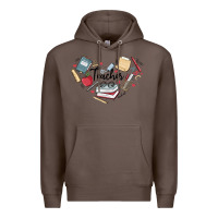 Coffee teacher Premium Hoodie - MaliasSmallBusiness