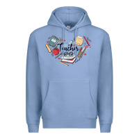 Colony Blue teacher Premium Hoodie - MaliasSmallBusiness