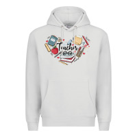 Dove Grey teacher Premium Hoodie - MaliasSmallBusiness