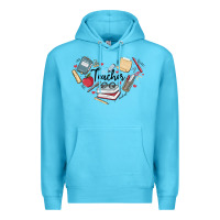 Ocean Blue teacher Premium Hoodie - MaliasSmallBusiness