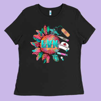 Western Licensed Vocational Nurse Medical Instruments Ladies Tee Designed By Barkaloodesign