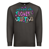 Smoke just a girl who loves crafting Premium Sweatshirt - AdoDesignShop