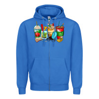 True Royal teacher coffee cups Zipper Hoodie - Zillion Design Studio