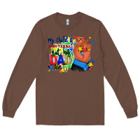 Chestnut my child is non verbal but his dad aint afro hand Long Sleeve Tee - RanaPortraitStore