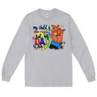 Moon Dust my child is non verbal but his dad aint afro hand Long Sleeve Tee - RanaPortraitStore