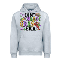 Heather Grey in my mardi gras era Urban Hoodie - MaliasSmallBusiness
