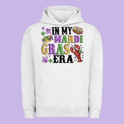In My Mardi Gras Era Urban Hoodie Designed By Maliassmallbusiness