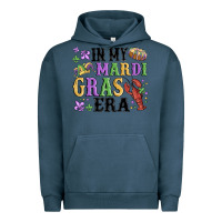 Pigment Midnight Navy in my mardi gras era Urban Hoodie - MaliasSmallBusiness