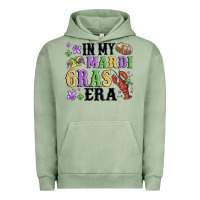 Pigment Oil Green in my mardi gras era Urban Hoodie - MaliasSmallBusiness