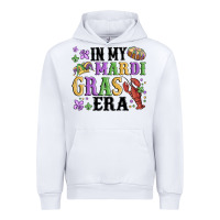 White in my mardi gras era Urban Hoodie - MaliasSmallBusiness