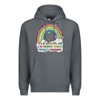 Rock beautiful day to respect pronouns Premium Hoodie - MaliasSmallBusiness