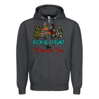 Smoke rocking around the christmas tree, Rocking, Around The, Christmas Tree Zipper Hoodie - RanaPortraitStore