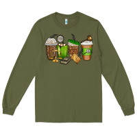 Army Green lawyer coffee cups Long Sleeve Tee - texasbilliewilder