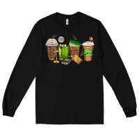 Black lawyer coffee cups Long Sleeve Tee - texasbilliewilder