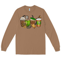 Toasted Coconut lawyer coffee cups Long Sleeve Tee - texasbilliewilder