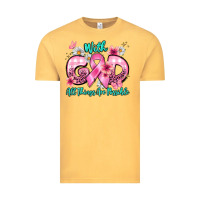 Vintage Mustard with god all things are possible Vintage Tee - BarkalooDesign