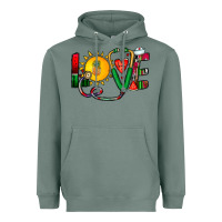 Sage summer nurse Heavyweight Hoodie - CowhideDigitalArt