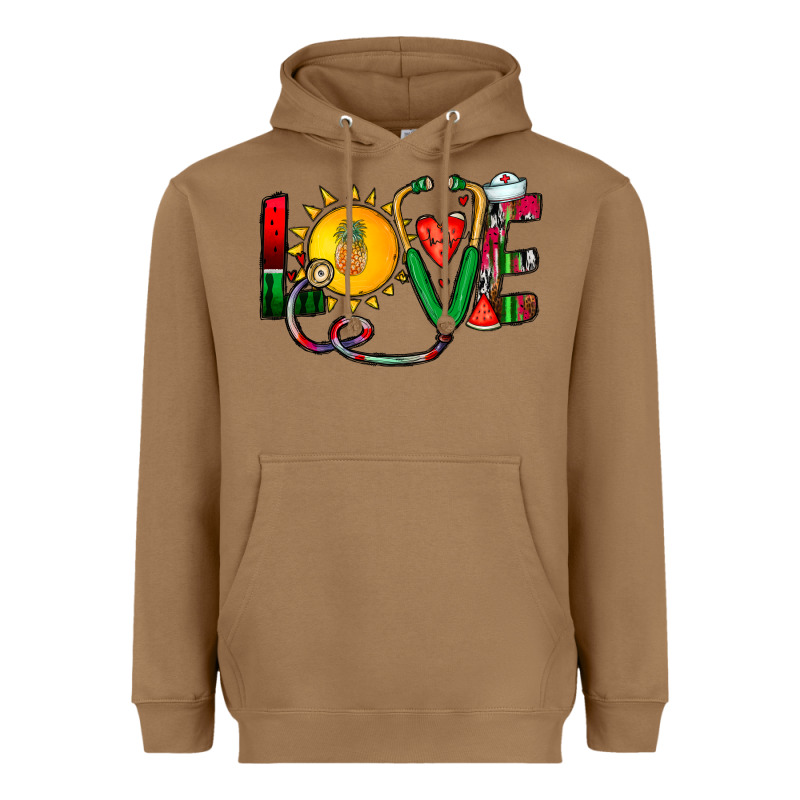 Summer Nurse Heavyweight Hoodie by CowhideDigitalArt | Teevron