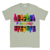 Matcha teacher life crayons Classic Tee - texasbilliewilder