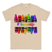 Mushroom teacher life crayons Classic Tee - texasbilliewilder
