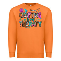 Carrot crafting is my therapy Premium Sweatshirt - AdoDesignShop
